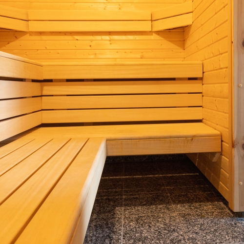 Sauna i nyt badeværelse i København